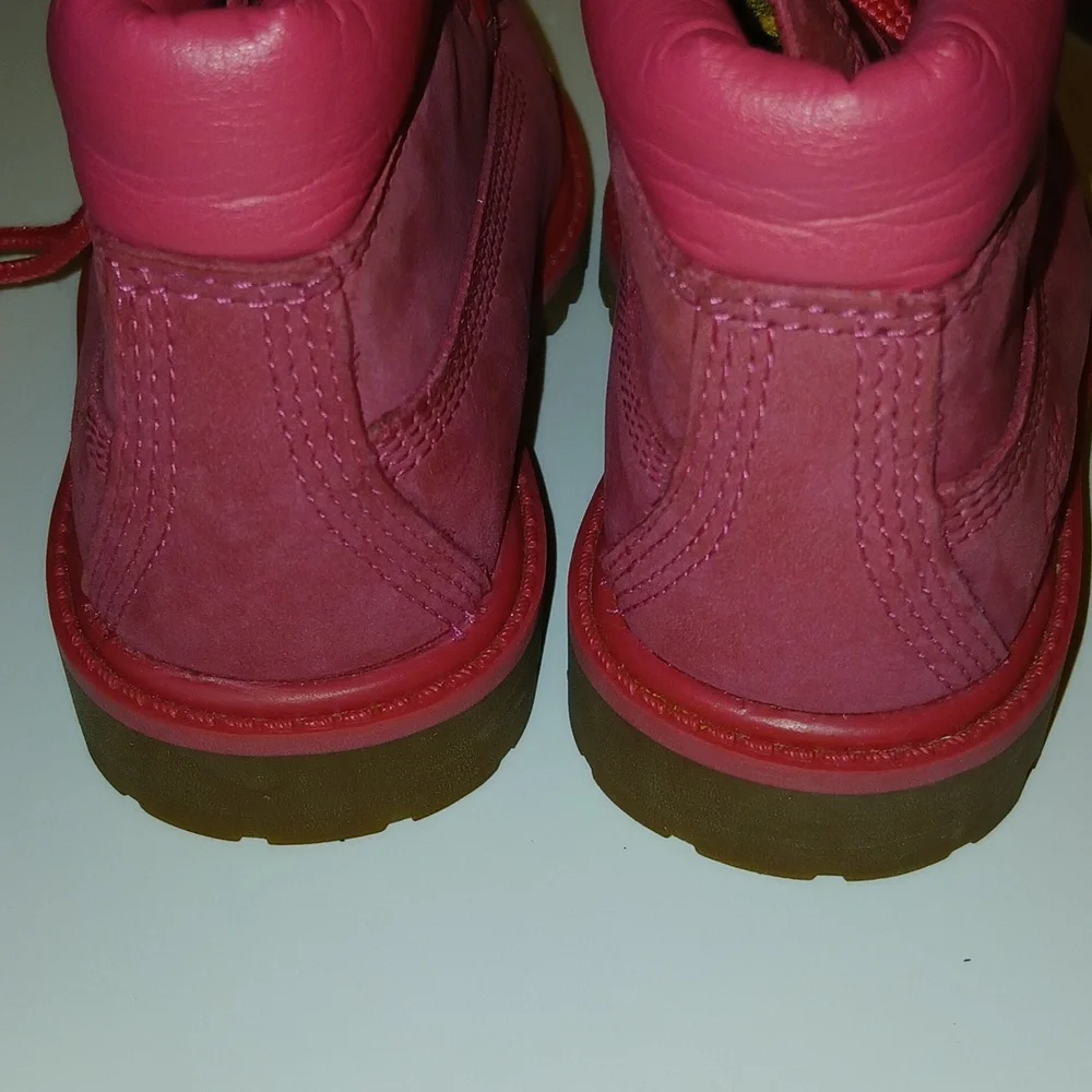 Timberland Pink Toddler‎ girls boots Size 8